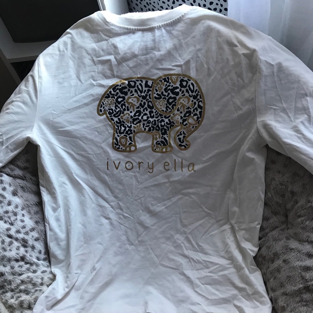 Ivory Ella cheeta print long sleeved